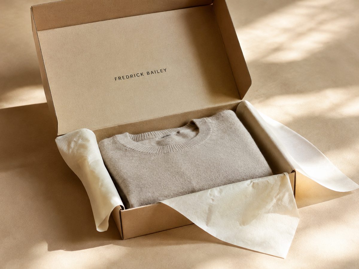 Fredrick Bailey packaging